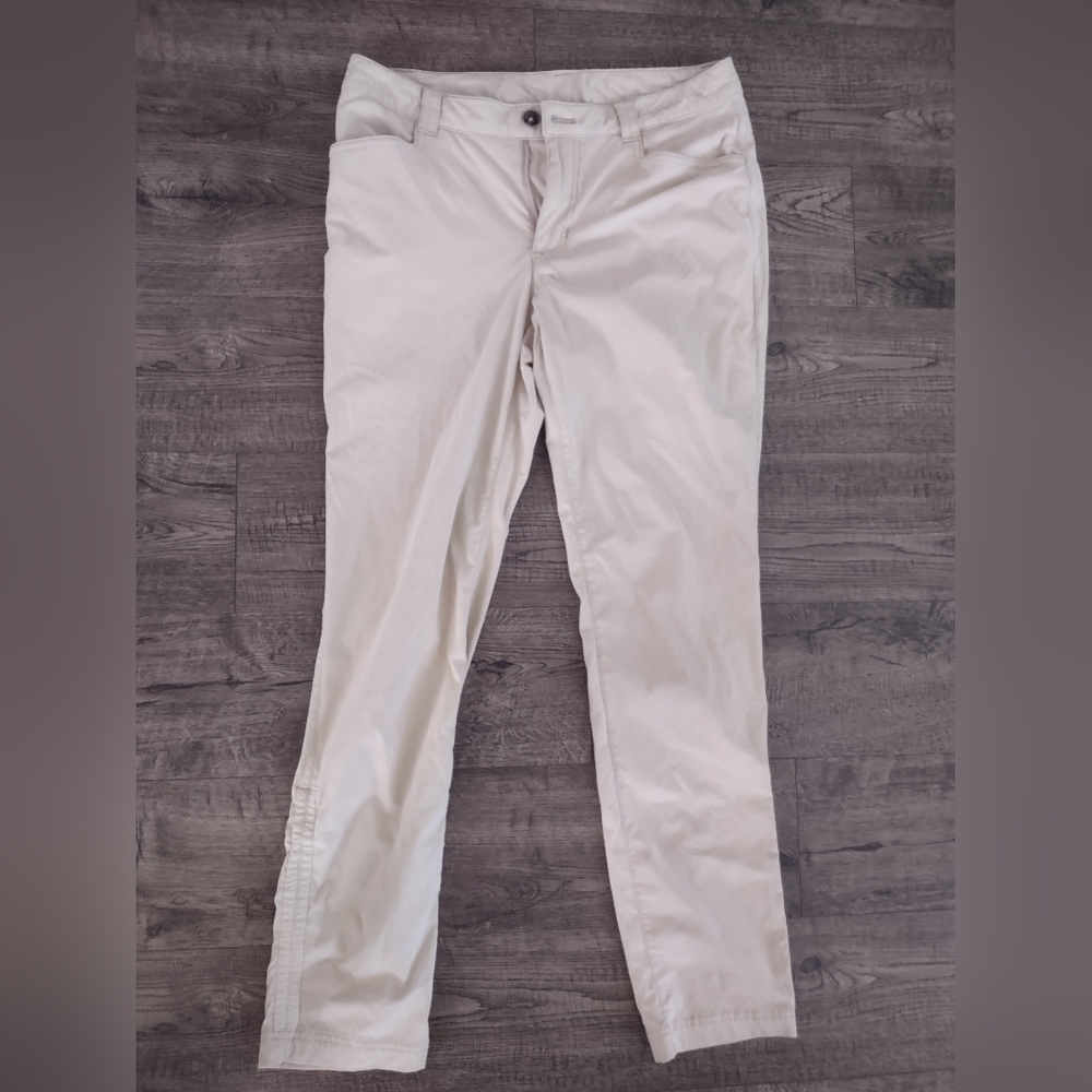 Eddie Bauer Women's Beige Hiking Nylon Pants T6